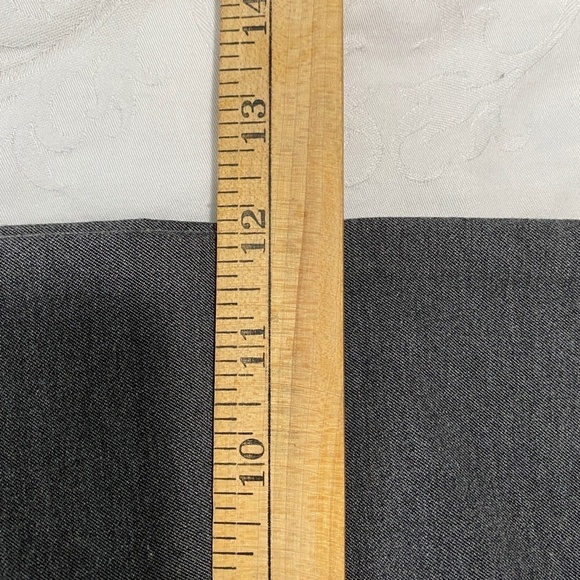 Suzy Shier Women's Charcoal High Rise Pull On Dress Pants Size Large - Picture 7 of 8